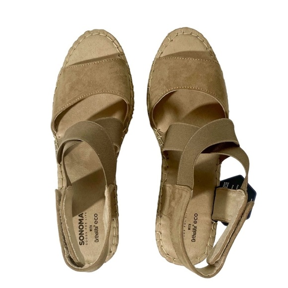 Sonoma Shoes - NWT Sonoma Ortholite Eco Espadrille Wedges